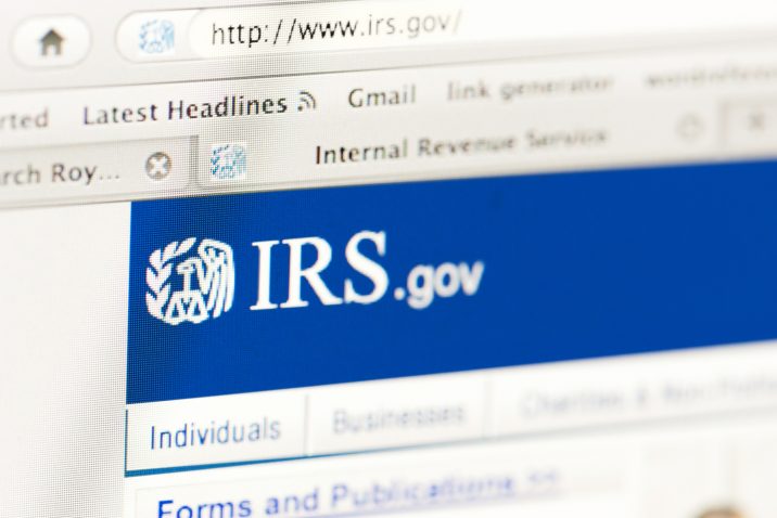 IRS Web Page