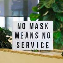 no mask no service